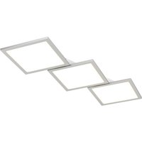 LED-Deckenleuchte Ilira, dimmbar, cct, 3-flammig - weiß, silber von LUCANDE