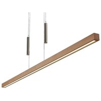 LED-Holz-Balkenpendellampe Tamlin, buchefarben - buche natur von LUCANDE