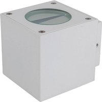 LED Wandleuchte außen "Jarno" aus Aluminium von Lucande von LUCANDE