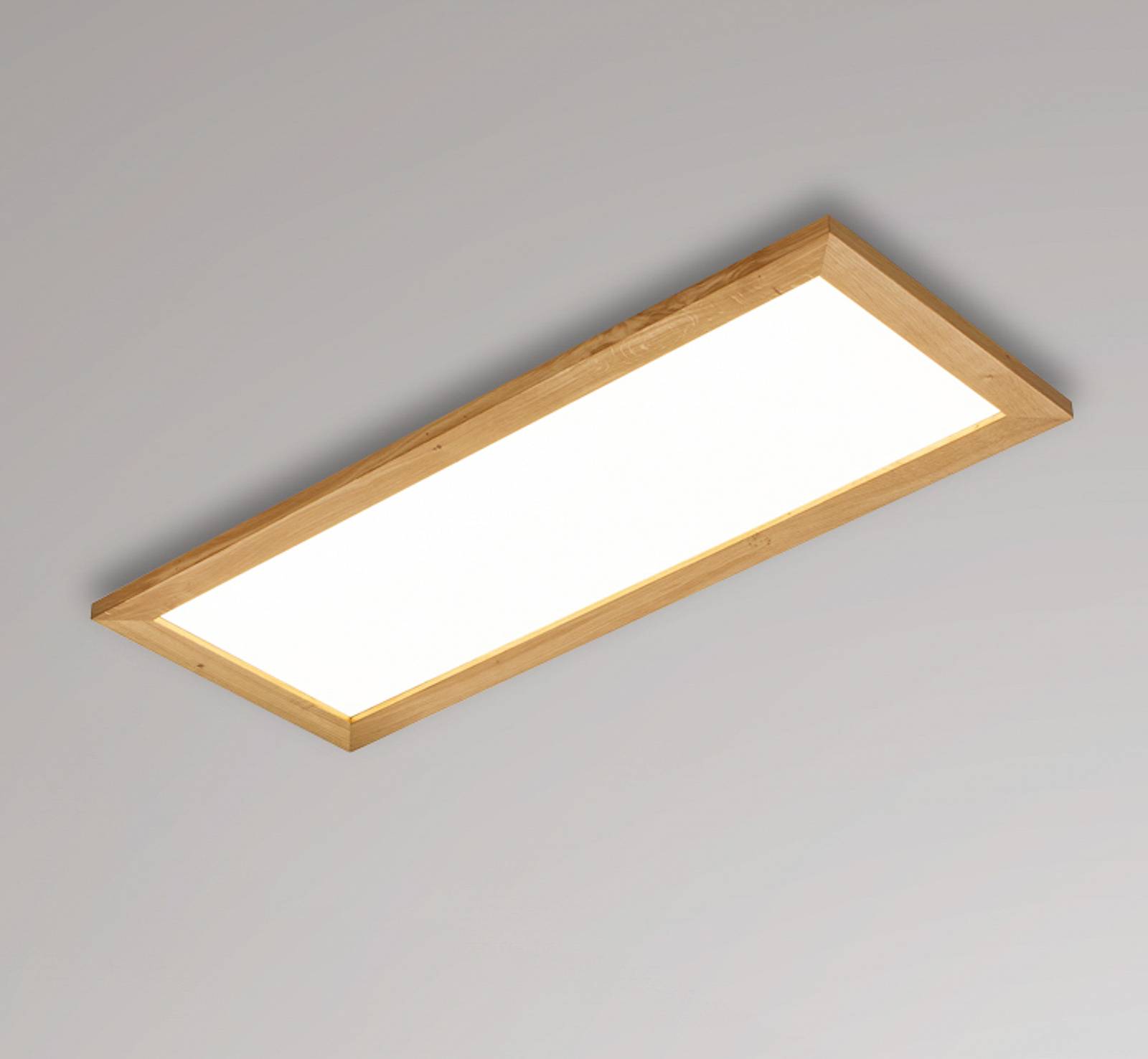 Quitani LED-Panel Aurinor, Eiche natur, 86 cm von quitani