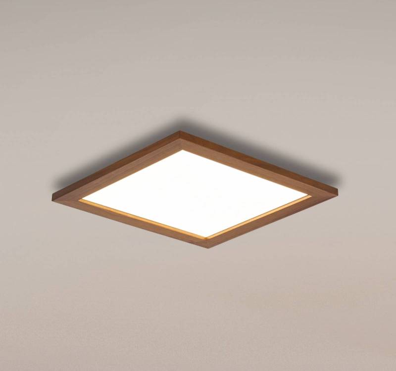 Quitani LED-Panel Aurinor, Nussbaum, 45 cm von Quitani