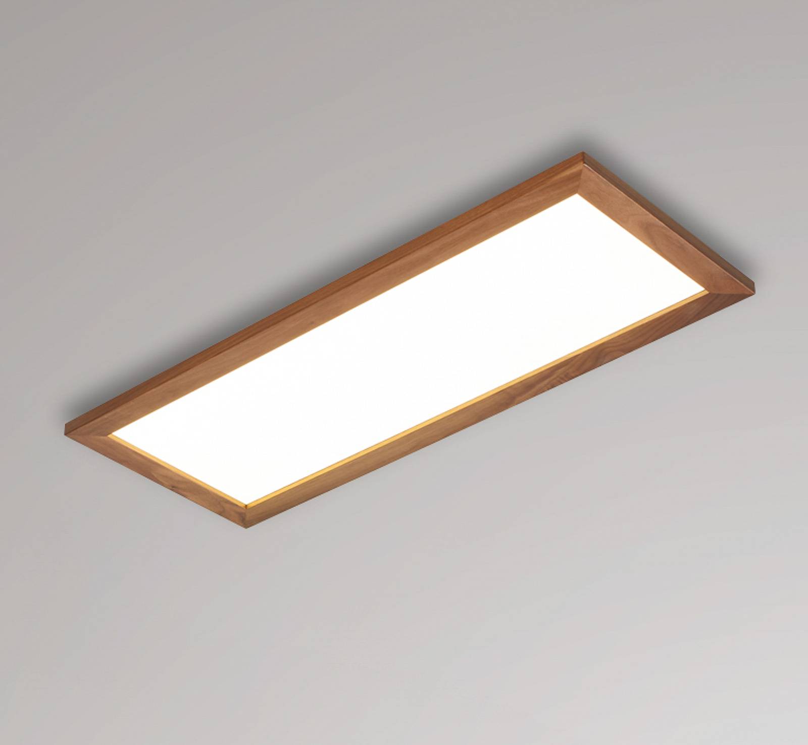 Quitani LED-Panel Aurinor, Nussbaum, 86 cm von quitani