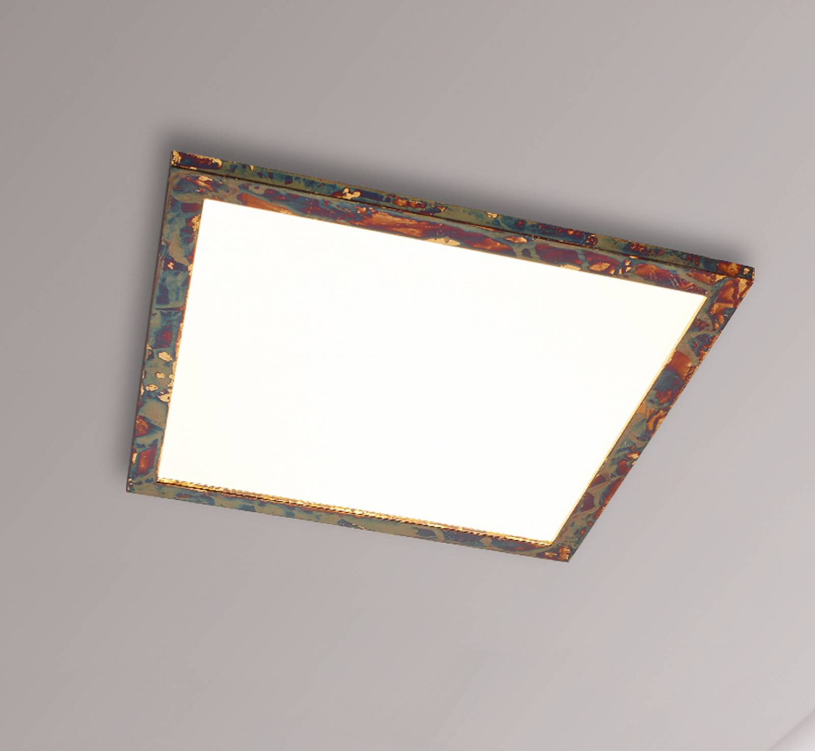 Quitani LED-Panel Aurinor, goldfarbig, 68 cm von quitani