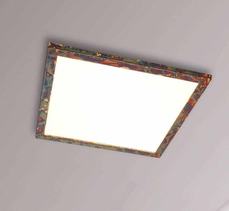 Quitani LED-Panel Aurinor, goldfarbig, 68 cm von Quitani
