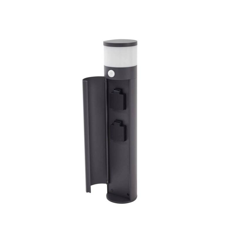Lucande Außenleuchte Corban 10038253 mit Bewegungsmelder Spritzwassergeschützt Modern in Schwarz aus Aluminium 1-flammig G9 Lucande Außenleuchte Corban 10038253 mit Bewegungsmelder Spritzwassergeschützt Modern in Schwarz aus Aluminium 1-flammig G9 von LUCANDE