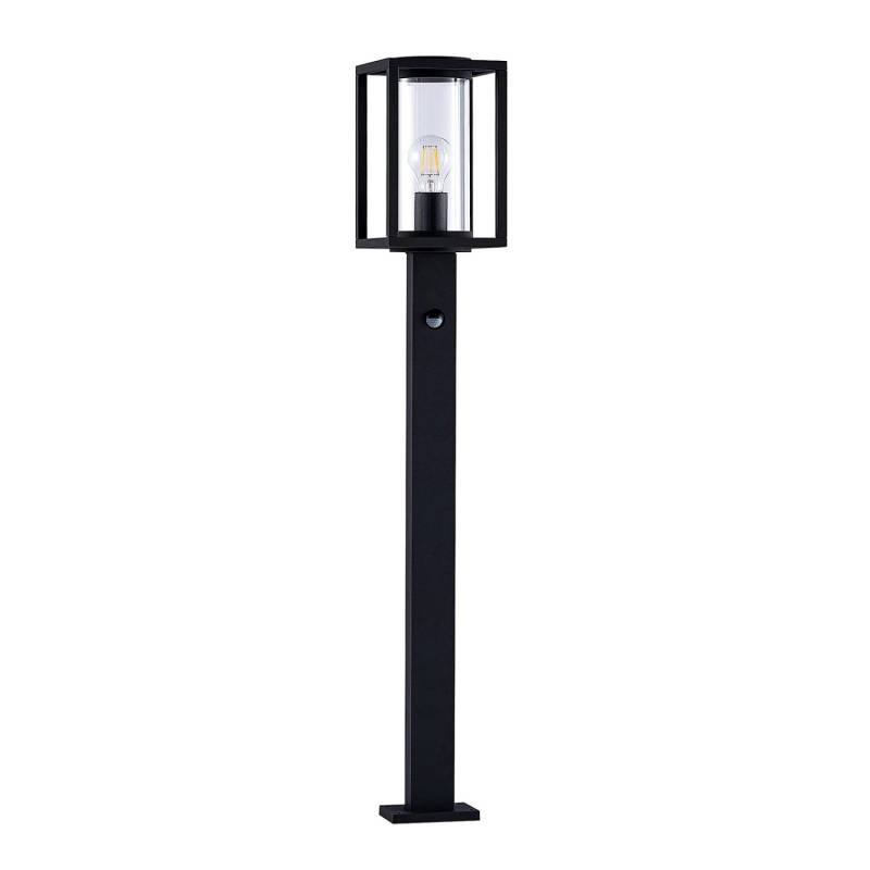 Lucande Außenleuchte Ferda 9619199 mit Bewegungsmelder Spritzwassergeschützt Modern in Schwarz aus Aluminium 1-flammig E27 Lucande Außenleuchte Ferda 9619199 mit Bewegungsmelder Spritzwassergeschützt Modern in Schwarz aus Aluminium 1-flammig E27 von LUCANDE
