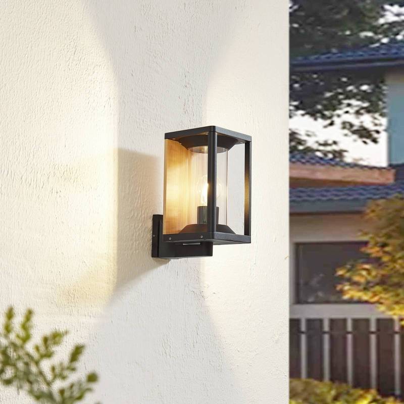 Lucande Außenwandleuchte Candina, schwarz, Aluminium, IP65 Lucande Außenwandleuchte Candina, schwarz, Aluminium, IP65 von LUCANDE