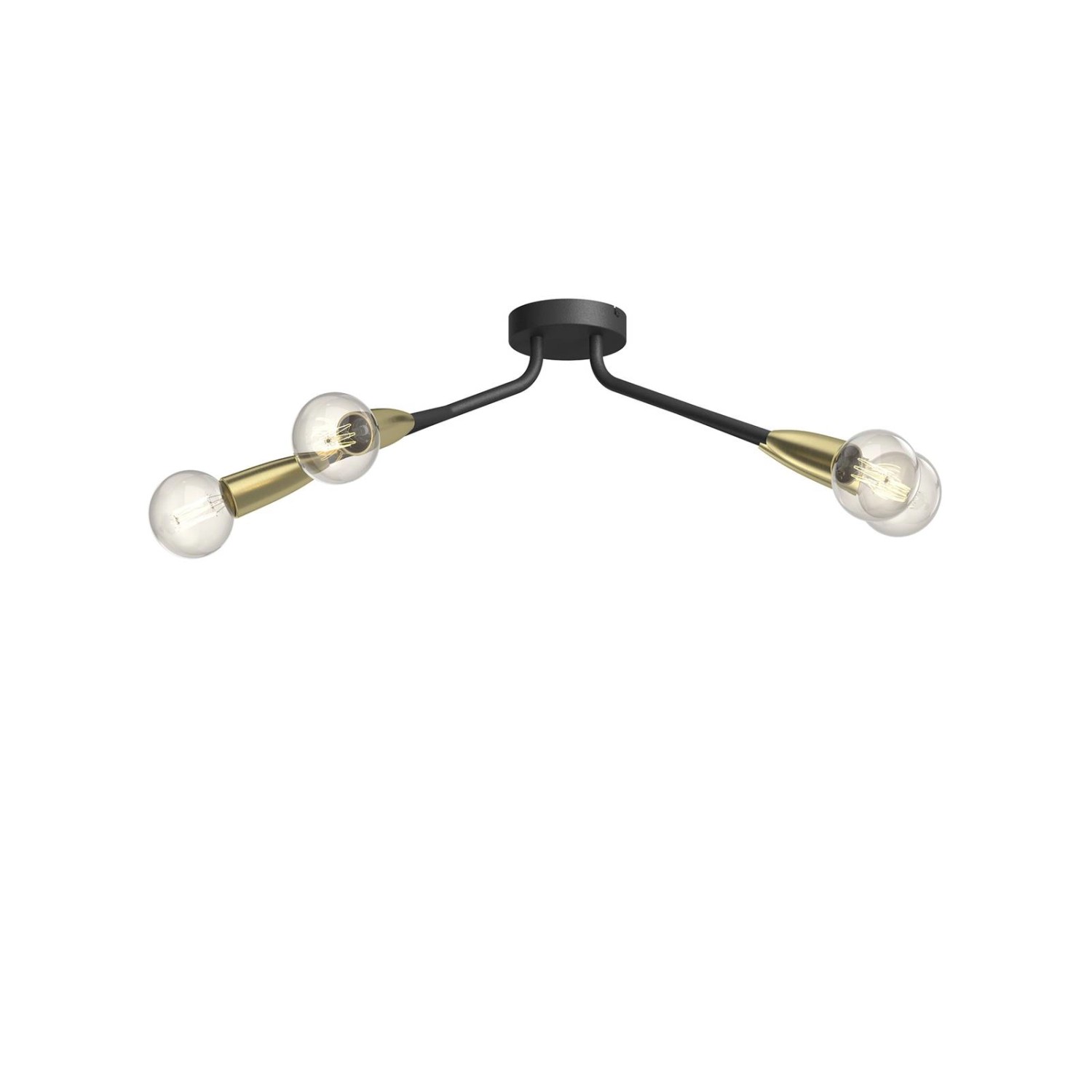 Lucande Deckenlampe Carlea 9639207 Modern in Schwarz aus Metall 4-flammig E27 Wohnzimmerleuchte Lucande Deckenlampe Carlea 9639207 Modern in Schwarz aus Metall 4-flammig E27 Wohnzimmerleuchte von LUCANDE