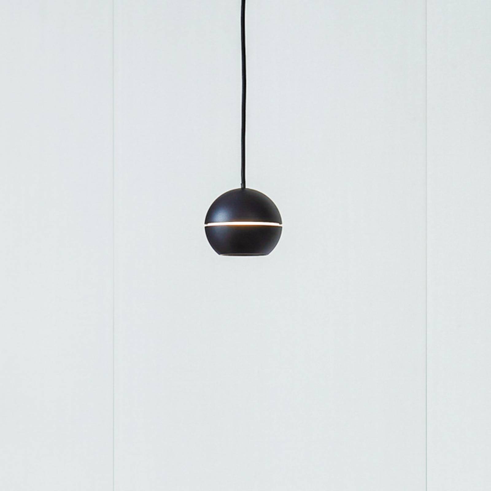 Lucande LED-Hängeleuchte Plarion, schwarz, Aluminium, Ø 9 cm Lucande LED-Hängeleuchte Plarion, schwarz, Aluminium, Ø 9 cm von LUCANDE