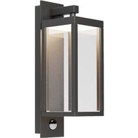 Lucande - Wandleuchte außen 'Ferdinand' aus Aluminium mit Bewegungsmelder von von LUCANDE