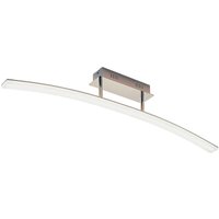 LED-Deckenlampe Lorian - weiß satiniert, chrom von LUCANDE