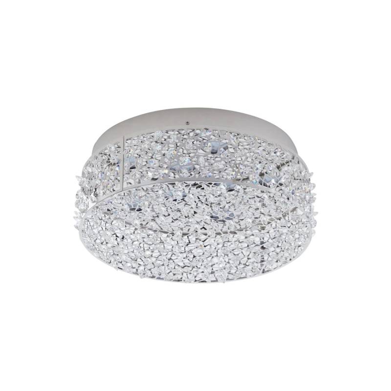 Lucande LED Deckenleuchte Felias 9621800 Modern in Chrom 1-flammig Schlafzimmerleuchte von LUCANDE