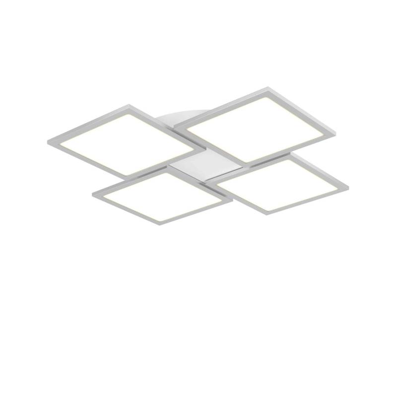 Lucande LED Deckenleuchte Ilira 9956033 Dimmbar mit Leselampe Modern in Alu aus Aluminium 4-flammig Küchenleuchte Lucande LED Deckenleuchte Ilira 9956033 Dimmbar mit Leselampe Modern in Alu aus Aluminium 4-flammig Küchenleuchte von LUCANDE