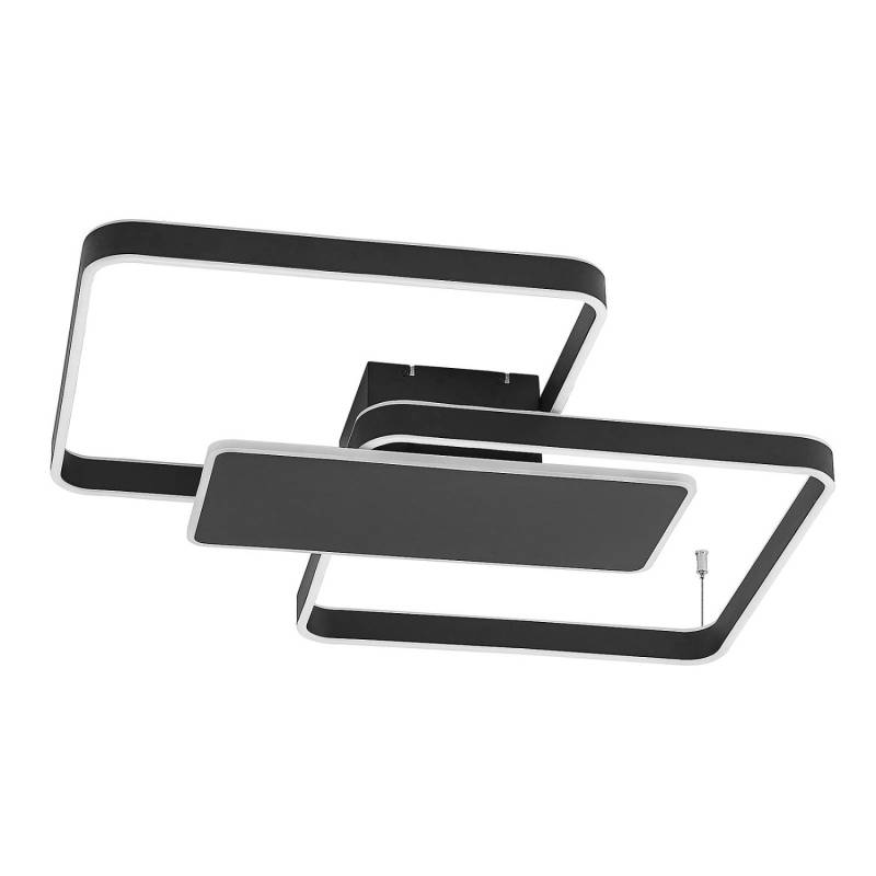 Lucande LED Deckenleuchte Kadira 9922003 Dimmbar Modern in Schwarz aus Metall 1-flammig Wohnzimmerleuchte Lucande LED Deckenleuchte Kadira 9922003 Dimmbar Modern in Schwarz aus Metall 1-flammig Wohnzimmerleuchte von LUCANDE