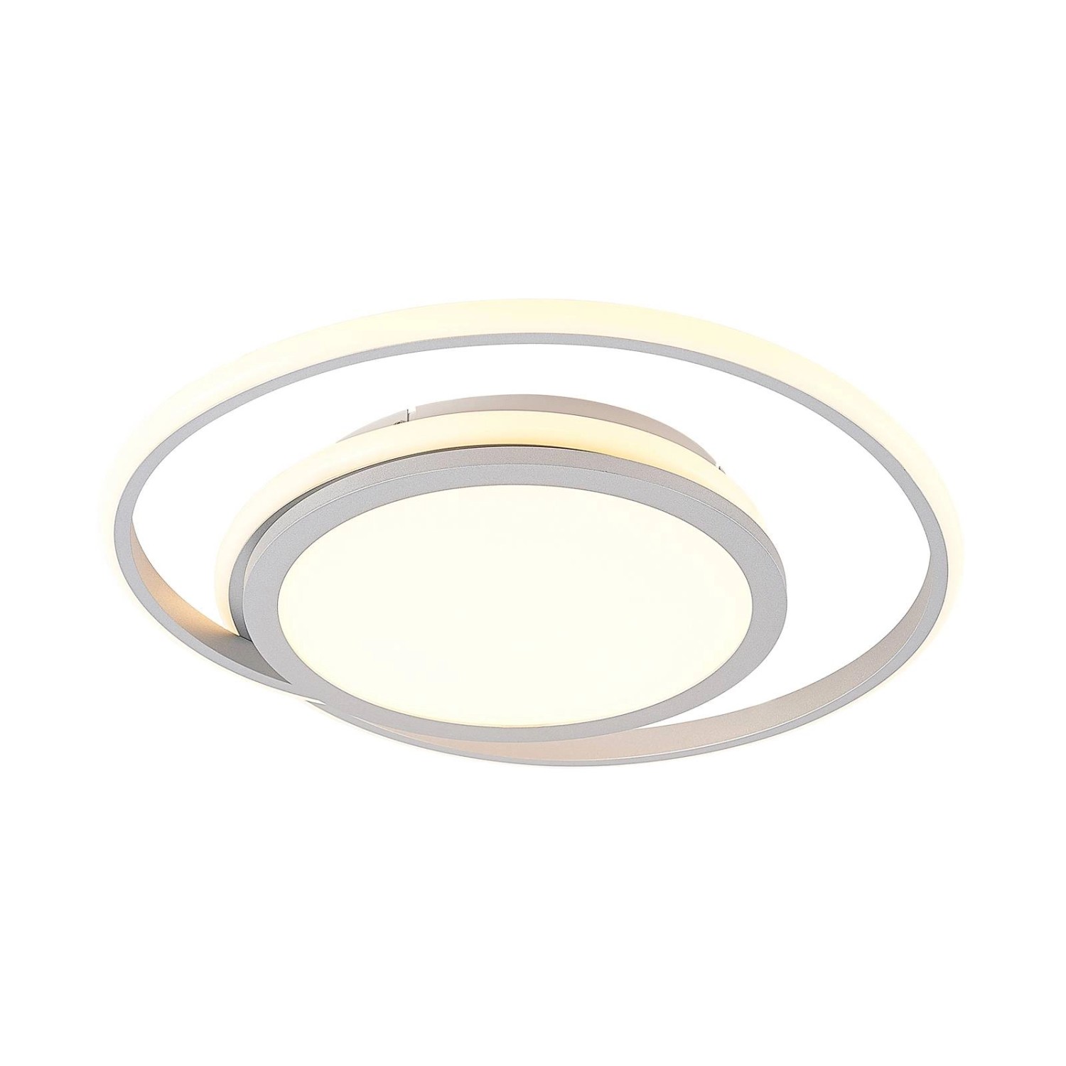 Lucande LED Deckenleuchte Noud 9956106 Dimmbar Modern in Chrom aus Metall 1-flammig Schlafzimmerleuchte Lucande LED Deckenleuchte Noud 9956106 Dimmbar Modern in Chrom aus Metall 1-flammig Schlafzimmerleuchte von LUCANDE