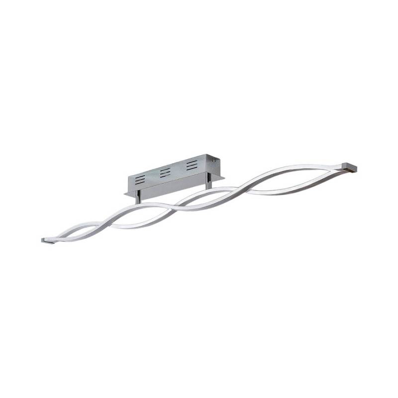 Lucande LED Deckenleuchte Roan 9624373 Modern in Chrom 1-flammig Wohnzimmerleuchte von LUCANDE