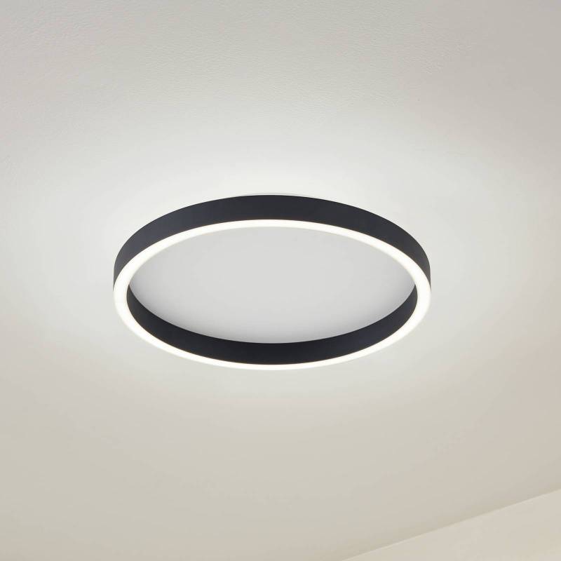 Lucande LED-Deckenleuchte Rotundo, Ø 40 cm, schwarz, dimmbar Lucande LED-Deckenleuchte Rotundo, Ø 40 cm, schwarz, dimmbar von LUCANDE