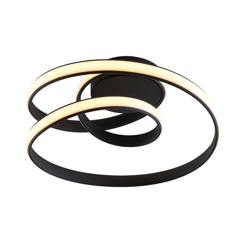 Lucande LED Deckenleuchte Sakina 9626550 Dimmbar Design Modern in Schwarz aus Metall 1-flammig Wohnzimmerleuchte Lucande LED Deckenleuchte Sakina 9626550 Dimmbar Design Modern in Schwarz aus Metall 1-flammig Wohnzimmerleuchte von LUCANDE