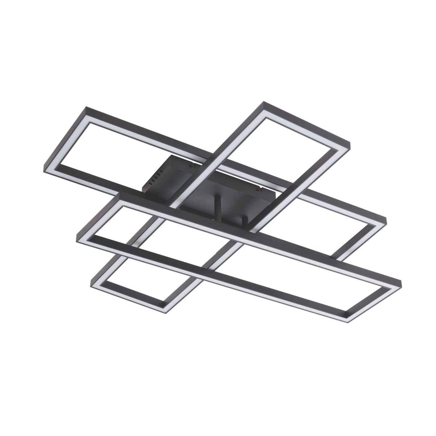 Lucande LED Deckenleuchte Tjado 10013006 Dimmbar Modern in Schwarz aus Metall 3-flammig Wohnzimmerleuchte Lucande LED Deckenleuchte Tjado 10013006 Dimmbar Modern in Schwarz aus Metall 3-flammig Wohnzimmerleuchte von LUCANDE