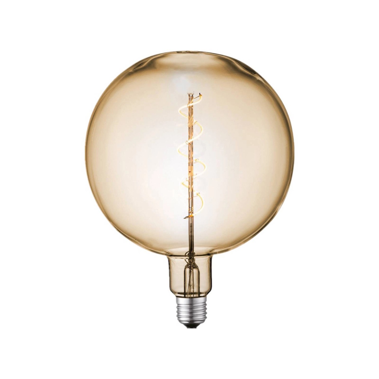 Lucande LED E27 Lampe 4W LED Filamentglobe 10017029 in Creme aus Glas E27 Lucande LED E27 Lampe 4W LED Filamentglobe 10017029 in Creme aus Glas E27 von LUCANDE