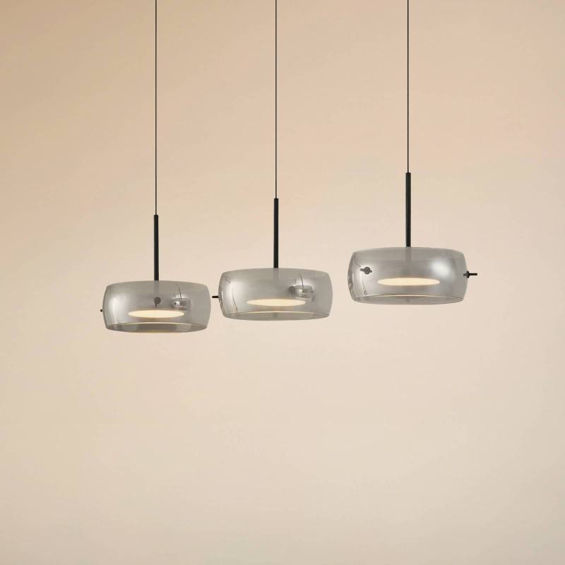 Lucande LED-Hängeleuchte Martis, schwarz, 3-flg., step-dim Lucande LED-Hängeleuchte Martis, schwarz, 3-flg., step-dim von LUCANDE