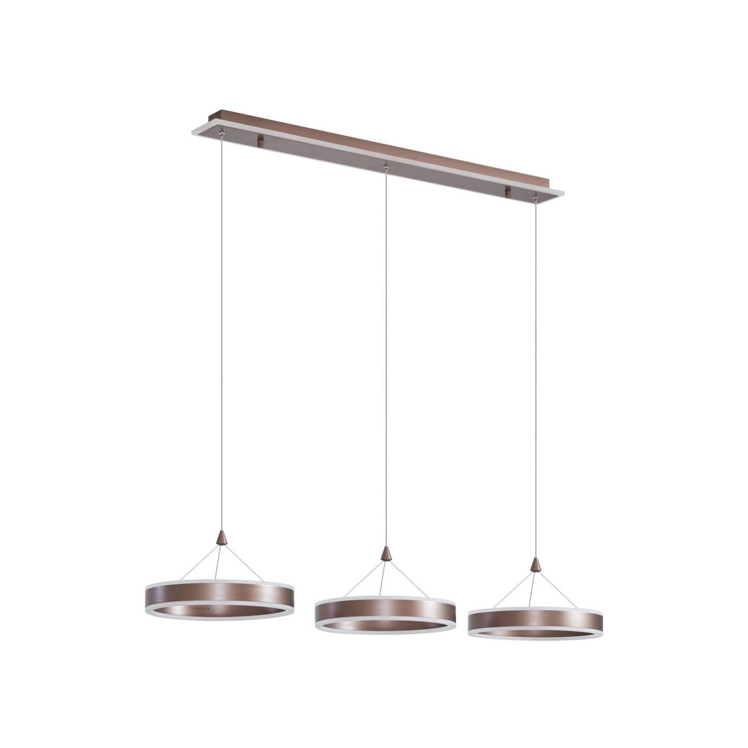 Lucande LED Kolo 10020120 Dimmbar Modern in Braun 3-flammig Wohnzimmerleuchte Lucande LED Kolo 10020120 Dimmbar Modern in Braun 3-flammig Wohnzimmerleuchte von LUCANDE