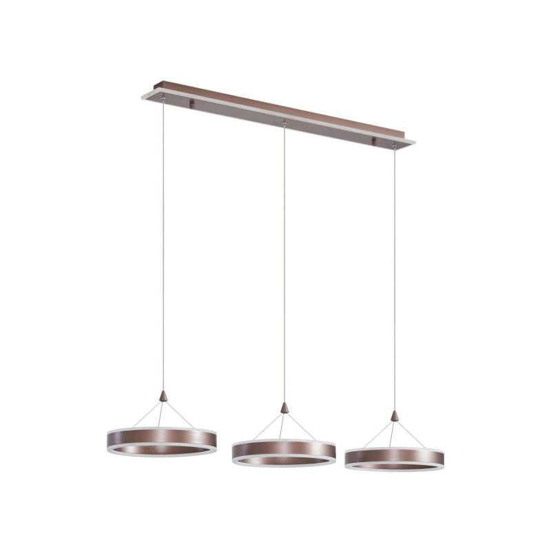 Lucande LED Kolo 10020120 Dimmbar Modern in Braun 3-flammig Wohnzimmerleuchte Lucande LED Kolo 10020120 Dimmbar Modern in Braun 3-flammig Wohnzimmerleuchte von LUCANDE