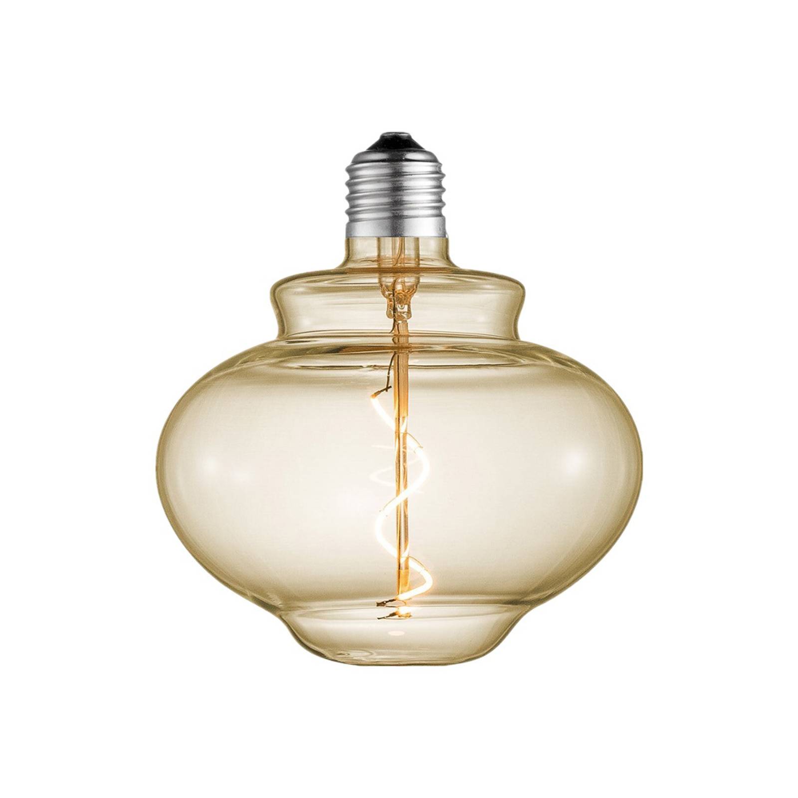 Lucande LED-Lampe E27 Ø16cm 4W 2700K amber von LUCANDE