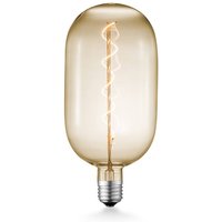 Lucande - LED-Lampe E27 T140 4W 2.700K dimmbar amber von LUCANDE