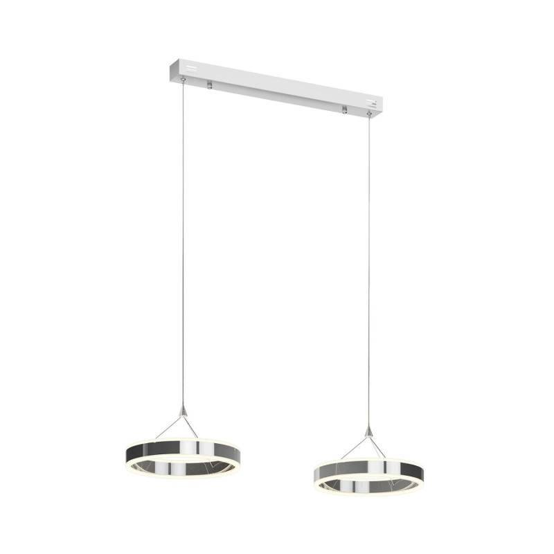 Lucande LED Lyani 9621980 Dimmbar Modern in Chrom aus Metall 2-flammig Wohnzimmerleuchte Lucande LED Lyani 9621980 Dimmbar Modern in Chrom aus Metall 2-flammig Wohnzimmerleuchte von LUCANDE