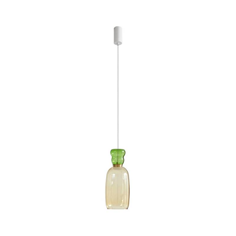 Lucande LED Pendelleuchte Fay 10020443 für Kinder Junges Wohnen in Gelb aus Glas 1-flammig Küchenleuchte Lucande LED Pendelleuchte Fay 10020443 für Kinder Junges Wohnen in Gelb aus Glas 1-flammig Küchenleuchte von LUCANDE