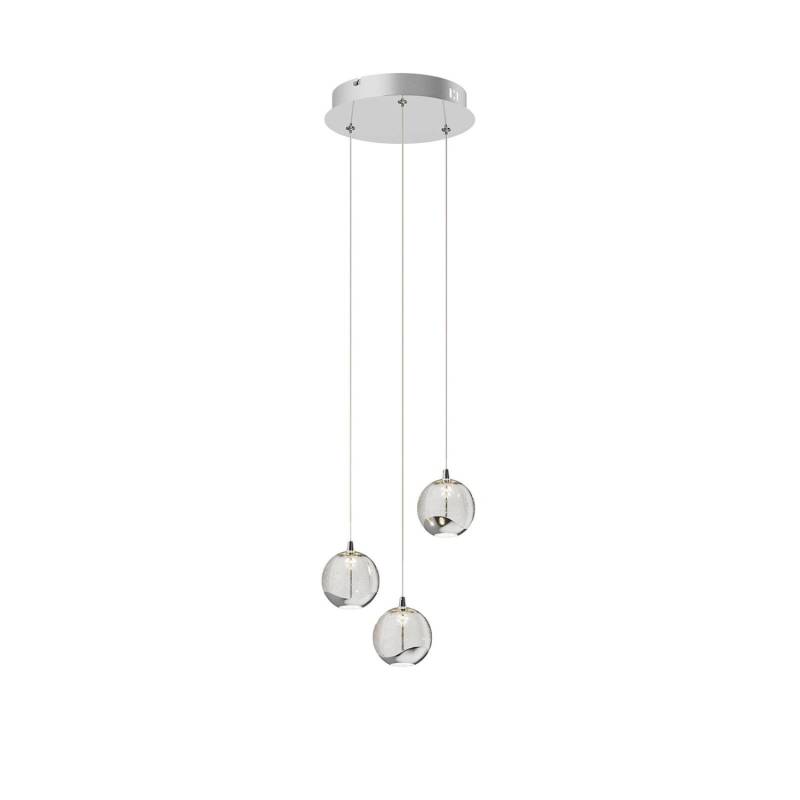 Lucande LED Pendelleuchte Hayley 9624367 Modern in Transparent aus Glas 3-flammig Wohnzimmerleuchte Lucande LED Pendelleuchte Hayley 9624367 Modern in Transparent aus Glas 3-flammig Wohnzimmerleuchte von LUCANDE