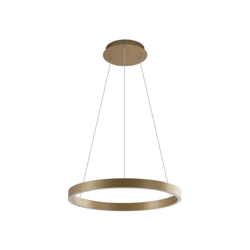 Lucande LED Smart Home Pendelleuchte Yonam 10020406 Dimmbar mit Leselampe Modern in Gold Messing aus Aluminium 1-flammig Wohnzimmerleuchte Lucande LED Smart Home Pendelleuchte Yonam 10020406 Dimmbar mit Leselampe Modern in Gold Messing aus Aluminium 1-flammig Wohnzimmerleuchte von LUCANDE