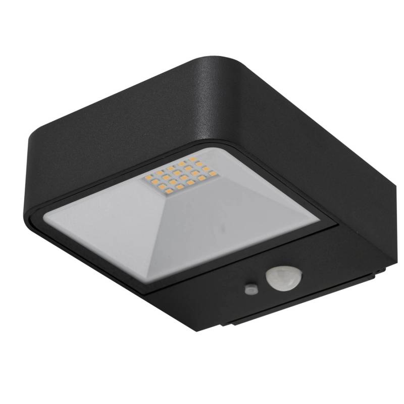 Lucande LED Solarleuchte Außen Dava 10020304 mit Bewegungsmelder Spritzwassergeschützt Modern in Schwarz aus Aluminium Lucande LED Solarleuchte Außen Dava 10020304 mit Bewegungsmelder Spritzwassergeschützt Modern in Schwarz aus Aluminium von LUCANDE
