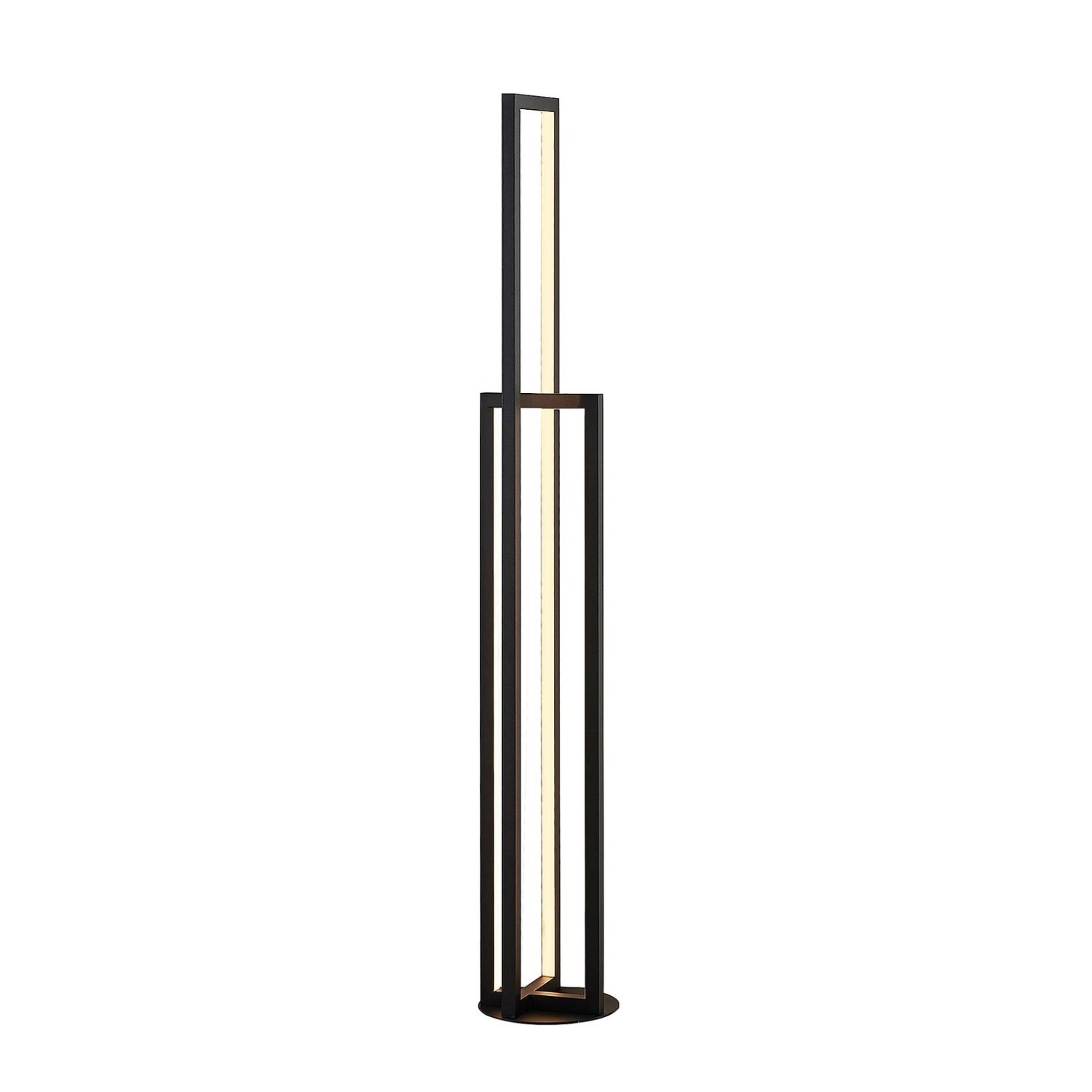 Lucande LED Stehlampe Hylda 9626404 Dimmbar Modern in Schwarz aus Aluminium 2-flammig Wohnzimmerleuchte Lucande LED Stehlampe Hylda 9626404 Dimmbar Modern in Schwarz aus Aluminium 2-flammig Wohnzimmerleuchte von LUCANDE