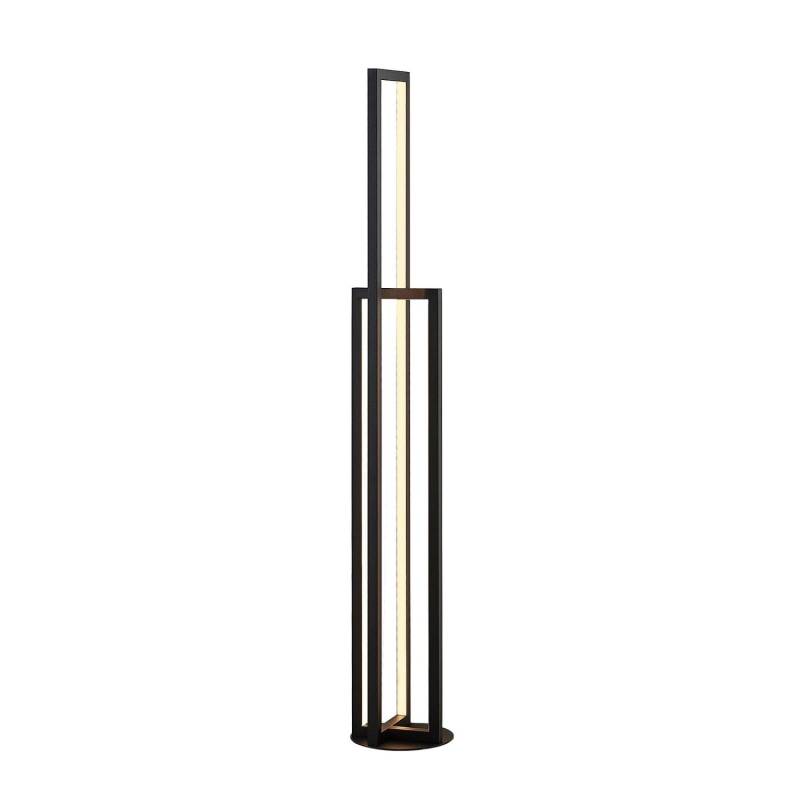 Lucande LED Stehlampe Hylda 9626404 Dimmbar Modern in Schwarz aus Aluminium 2-flammig Wohnzimmerleuchte Lucande LED Stehlampe Hylda 9626404 Dimmbar Modern in Schwarz aus Aluminium 2-flammig Wohnzimmerleuchte von LUCANDE