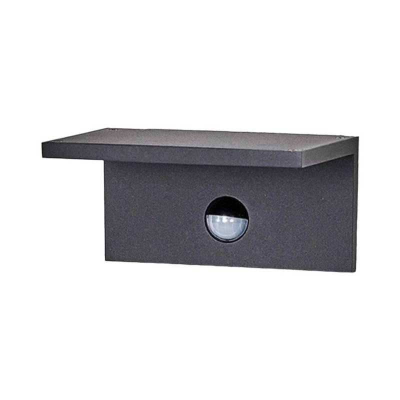 Lucande LED Wandleuchte Außen Darina 9619092 mit Bewegungsmelder Spritzwassergeschützt Modern in Schwarz aus Aluminium 1-flammig Lucande LED Wandleuchte Außen Darina 9619092 mit Bewegungsmelder Spritzwassergeschützt Modern in Schwarz aus Aluminium 1-flammig von LUCANDE