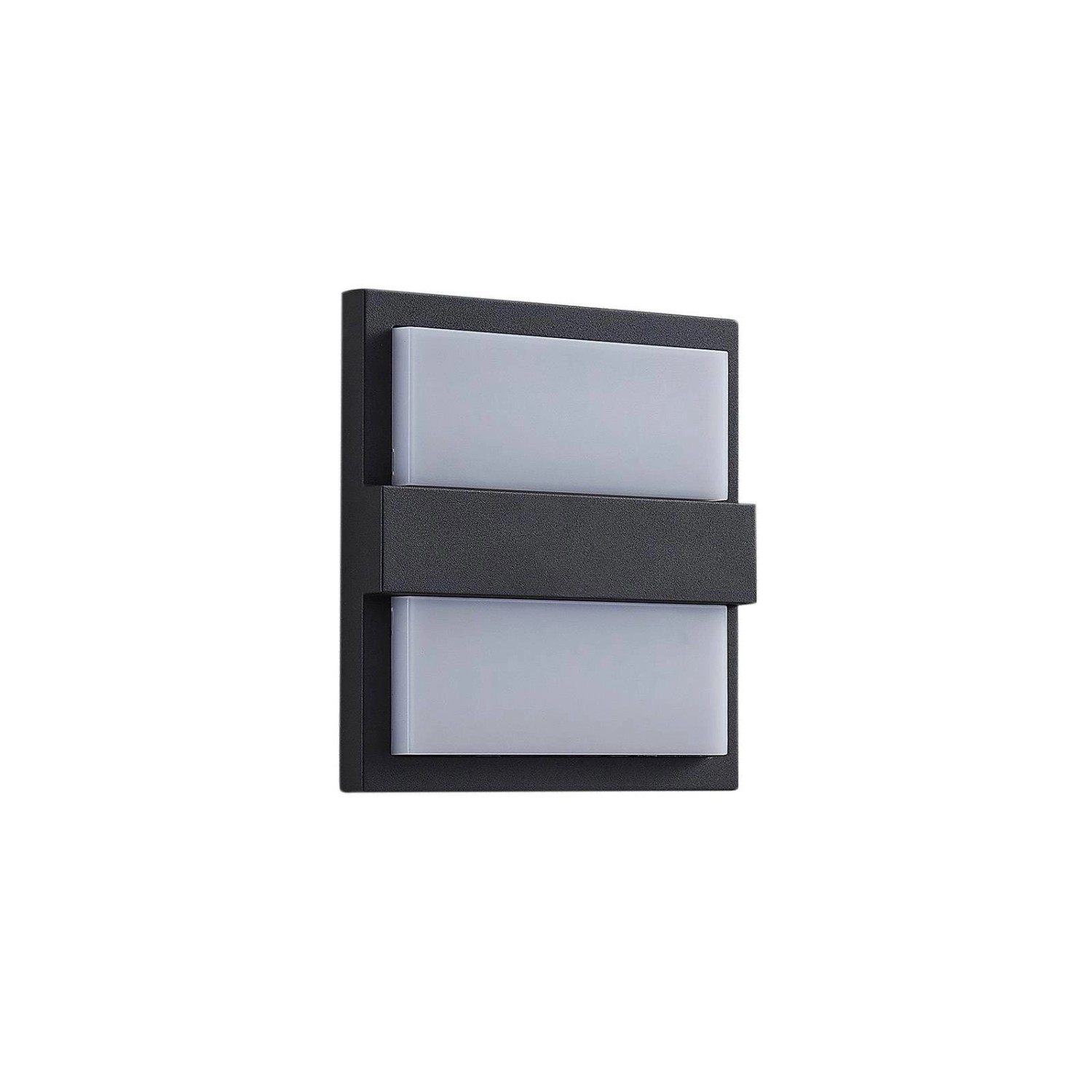 Lucande LED Wandleuchte Außen Gylfi 9619231 Modern in Schwarz aus Aluminium 48-flammig Lucande LED Wandleuchte Außen Gylfi 9619231 Modern in Schwarz aus Aluminium 48-flammig von LUCANDE