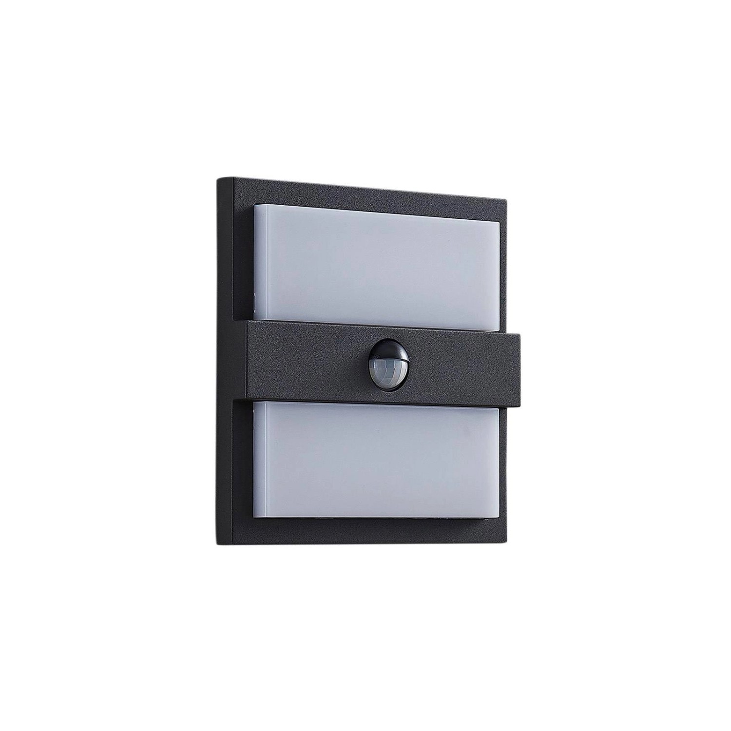 Lucande LED Wandleuchte Außen Gylfi 9619232 mit Bewegungsmelder Spritzwassergeschützt Modern in Schwarz aus Aluminium 48-flammig Lucande LED Wandleuchte Außen Gylfi 9619232 mit Bewegungsmelder Spritzwassergeschützt Modern in Schwarz aus Aluminium 48-flammig von LUCANDE
