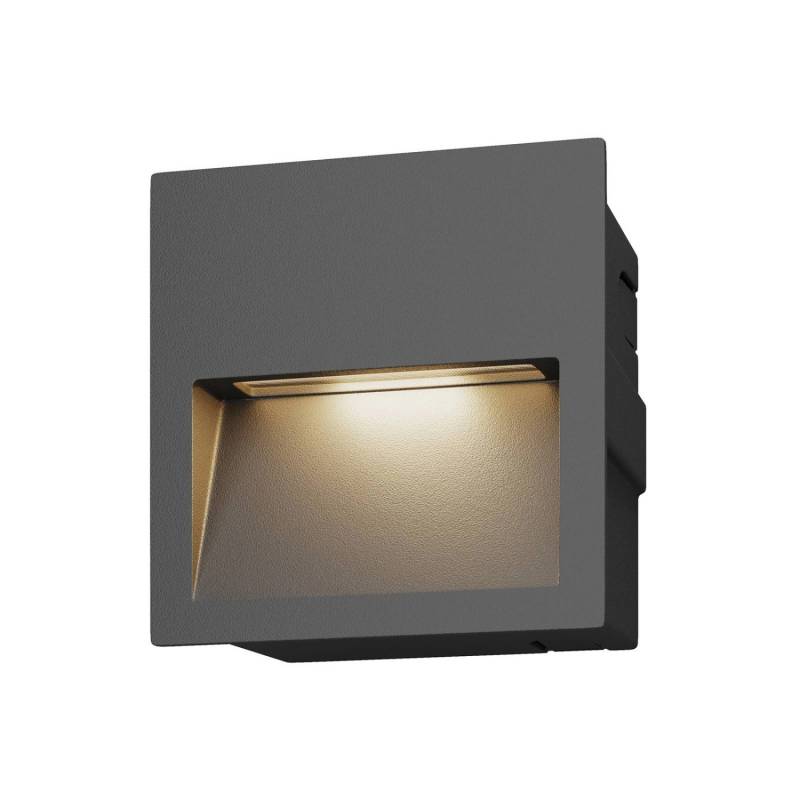 Lucande LED Wandleuchte Außen Loya 9969038 Spritzwassergeschützt Modern in Schwarz aus Aluminium 1-flammig Lucande LED Wandleuchte Außen Loya 9969038 Spritzwassergeschützt Modern in Schwarz aus Aluminium 1-flammig von LUCANDE