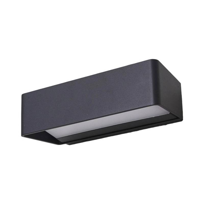 Lucande LED Wandleuchte Außen Midvig 9617035 Modern in Schwarz aus Aluminium 1-flammig Lucande LED Wandleuchte Außen Midvig 9617035 Modern in Schwarz aus Aluminium 1-flammig von LUCANDE
