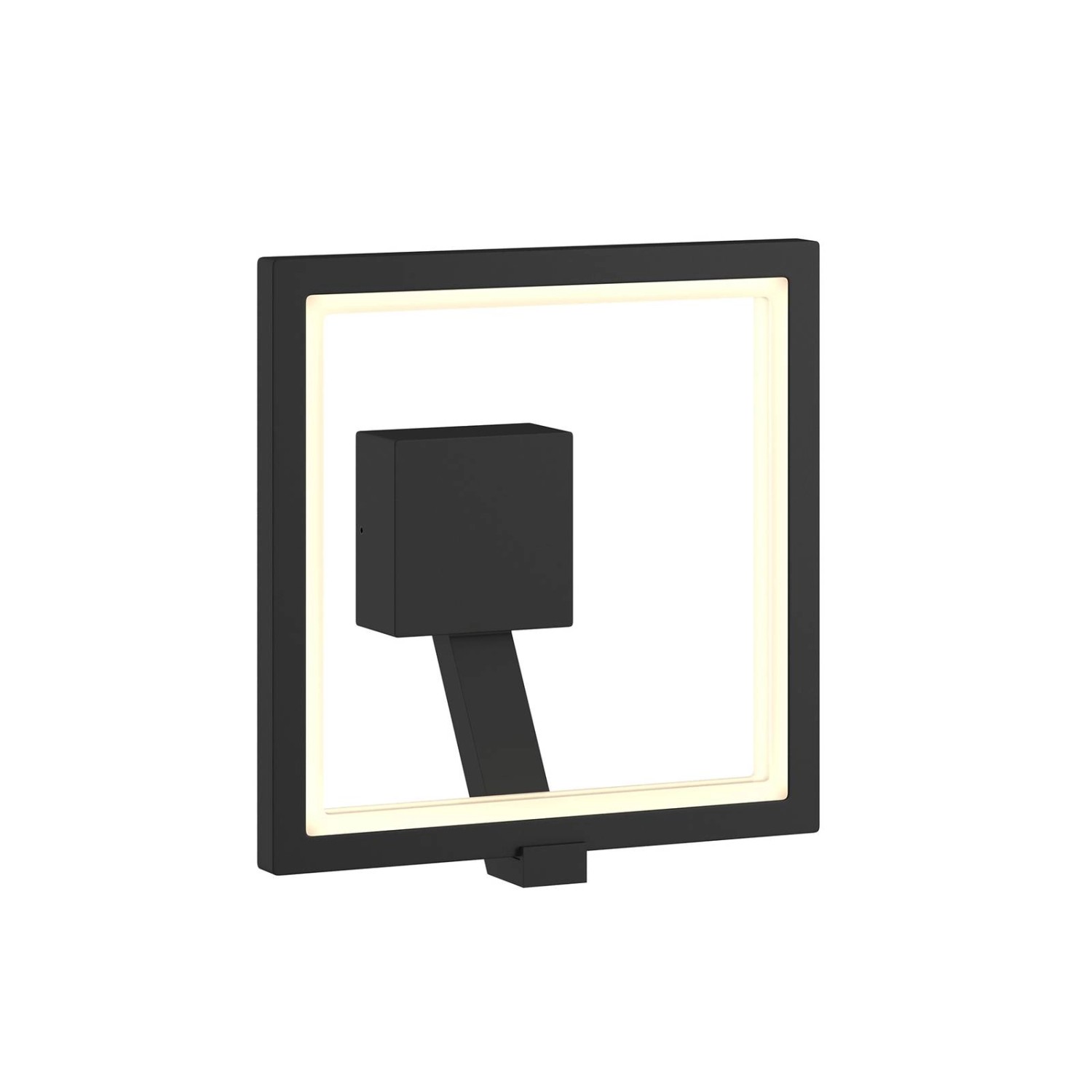 Lucande LED Wandleuchte Außen Square 9619157 Modern in Schwarz aus Aluminium 1-flammig Lucande LED Wandleuchte Außen Square 9619157 Modern in Schwarz aus Aluminium 1-flammig von LUCANDE