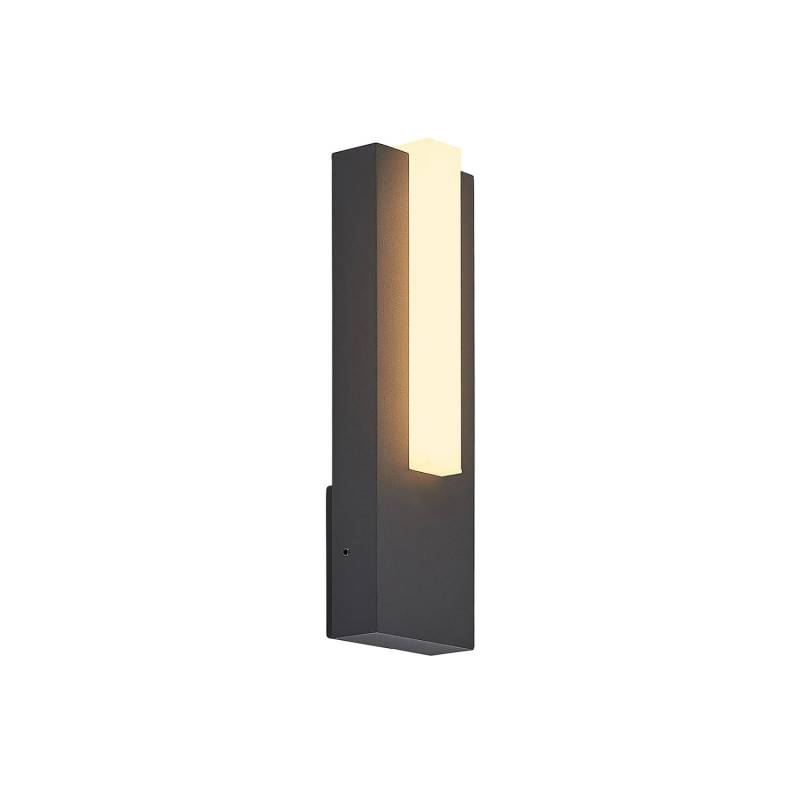 Lucande LED Wandleuchte Außen Virgalia 9619217 Modern in Schwarz aus Aluminium 1-flammig Lucande LED Wandleuchte Außen Virgalia 9619217 Modern in Schwarz aus Aluminium 1-flammig von LUCANDE