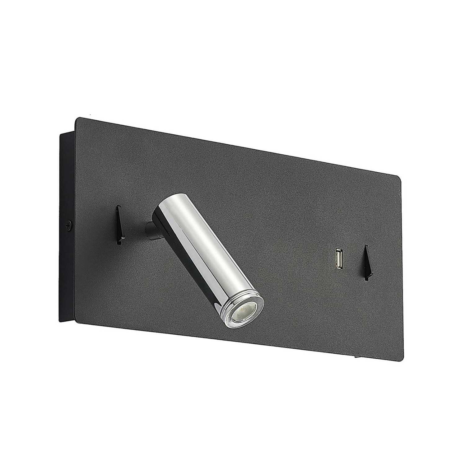 Lucande LED Wandleuchte Wandlampe Innen Kimo 9976124mit USB Anschluss Modern in Schwarz aus Metall 2-flammig Wohnzimmerleuchte Lucande LED Wandleuchte Wandlampe Innen Kimo 9976124mit USB Anschluss Modern in Schwarz aus Metall 2-flammig Wohnzimmerleuchte von LUCANDE