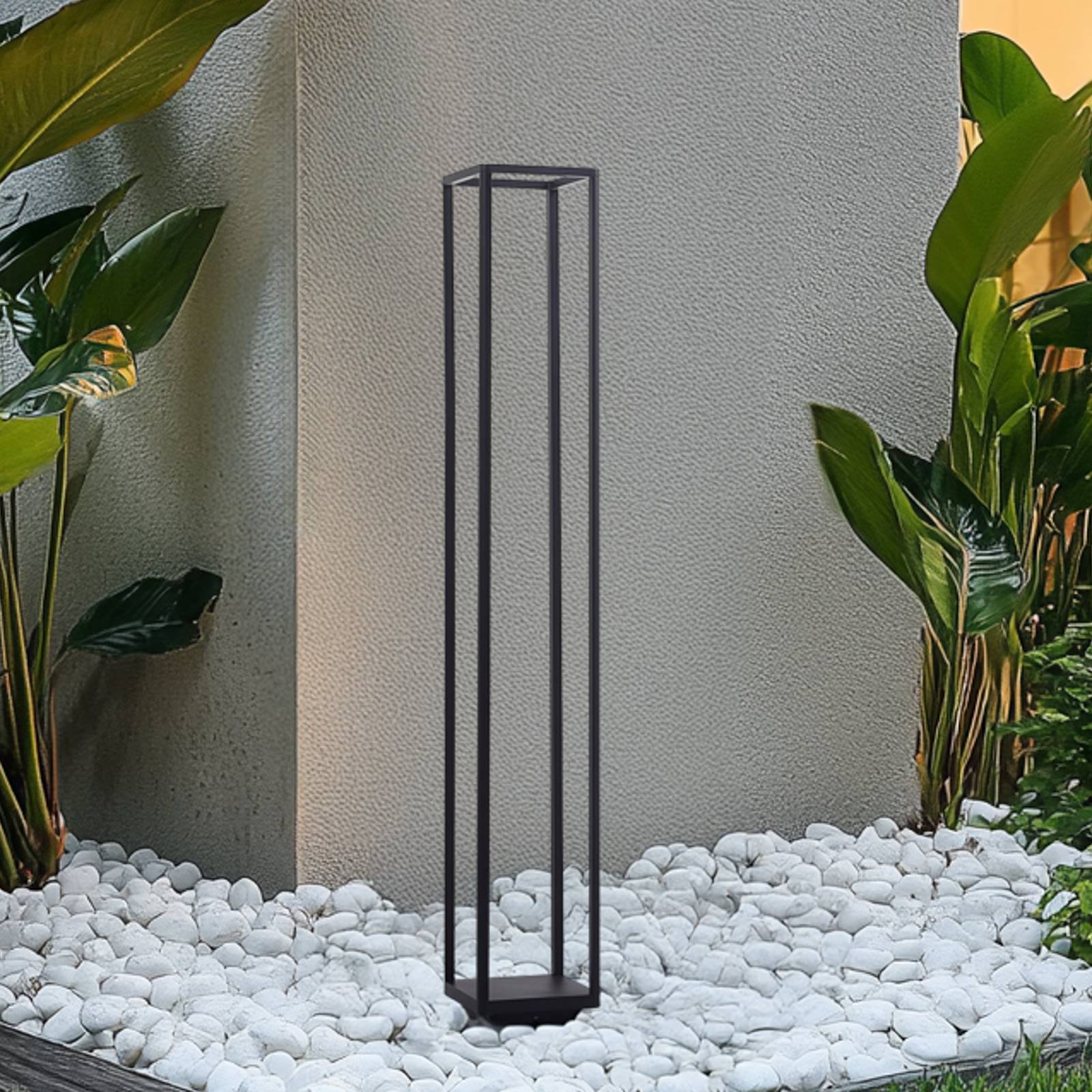 Lucande LED-Wegeleuchte Thorvid, Höhe 120 cm, schwarz von LUCANDE
