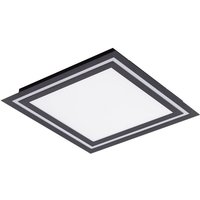 Led Deckenleuchte 'Leicy' aus Metall dimmbar mit Fernbedienung für Wohnzimmer & Esszimmer von Lucande von LUCANDE