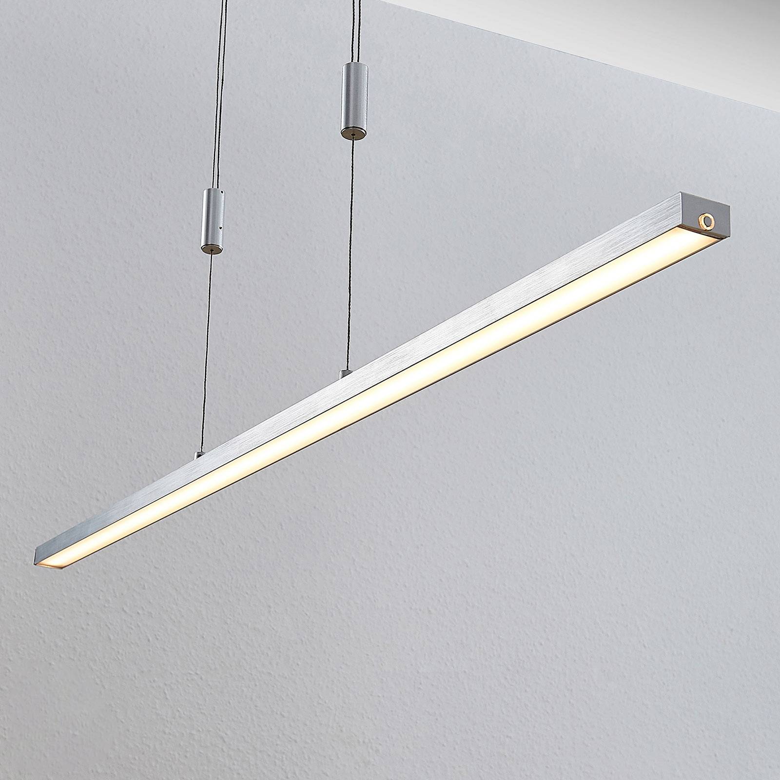 Lucande LED-Hängeleuchte Myron, Touchdimmer, CCT, Aluminium Lucande LED-Hängeleuchte Myron, Touchdimmer, CCT, Aluminium von LUCANDE