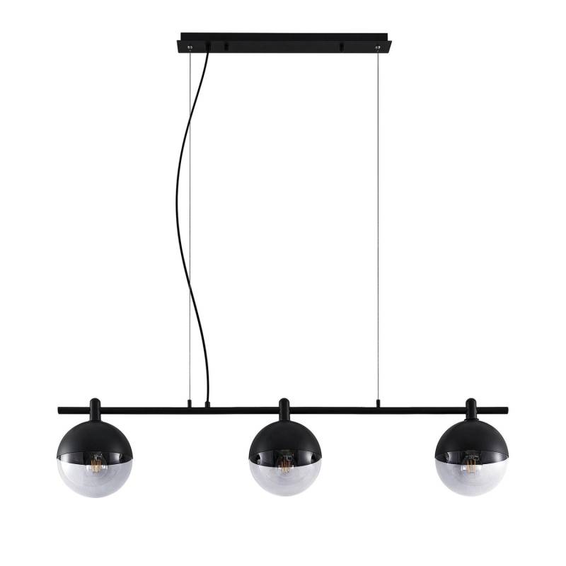 Lucande Pendelleuchte Dustian 9639222 Design Modern in Schwarz aus Glas 3-flammig E27 Wohnzimmerleuchte Lucande Pendelleuchte Dustian 9639222 Design Modern in Schwarz aus Glas 3-flammig E27 Wohnzimmerleuchte von LUCANDE