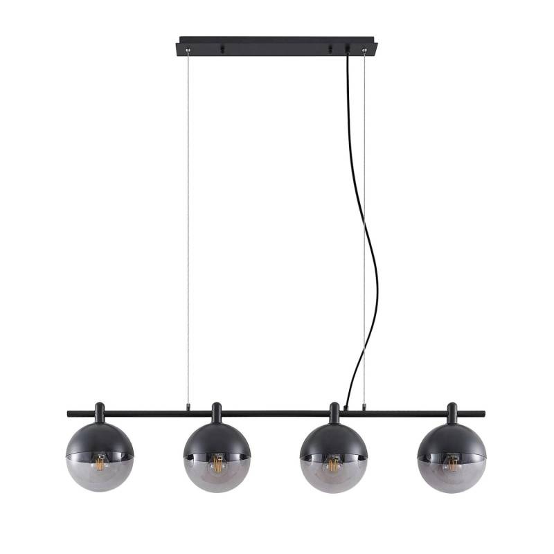Lucande Pendelleuchte Dustian 9639223 Design Modern in Schwarz aus Glas 4-flammig E27 Wohnzimmerleuchte Lucande Pendelleuchte Dustian 9639223 Design Modern in Schwarz aus Glas 4-flammig E27 Wohnzimmerleuchte von LUCANDE