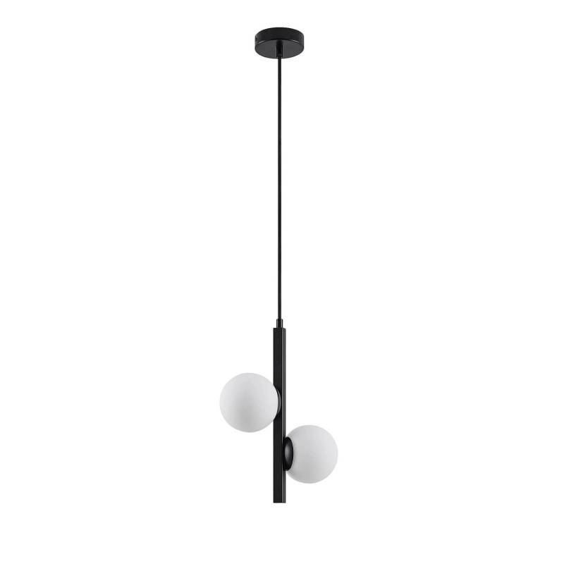 Lucande Pendelleuchte Emarin 9627662 Modern in Schwarz aus Metall 2-flammig G9 Wohnzimmerleuchte Lucande Pendelleuchte Emarin 9627662 Modern in Schwarz aus Metall 2-flammig G9 Wohnzimmerleuchte von LUCANDE